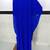 royal blue georgette moroccan islamic dubai kaftan farasha zari and stone work 