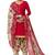 Women's Coral Pink & Beige Cotton Printed Readymade Patiyala Suit Set