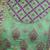 green embroidered rayon readymade suits