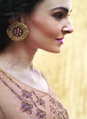 beige embroidered rayon readymade suits 4