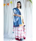 Gulrez printed Cotton Sari