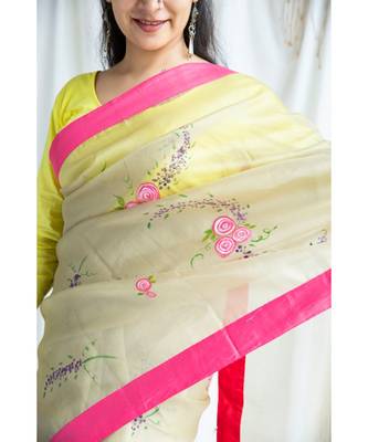 Ramla printed Cotton Sari 3