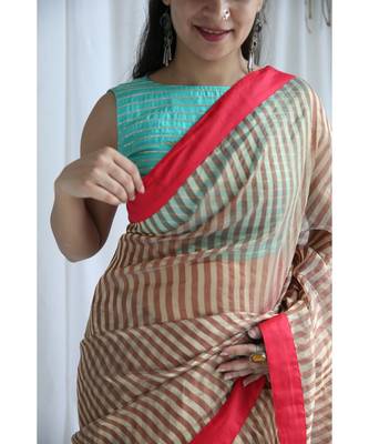 Nusrat printed Cotton Sari 2