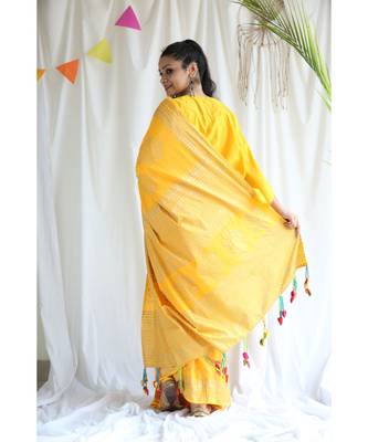 Afsana printed Cotton Sari 5