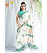 Farozen printed Cotton Sari