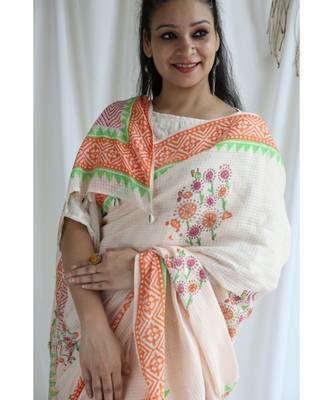 Ruhanika printed Cotton Sari 3