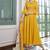 Yellow Embroidered Silk Blend Party Wear Salwar Kameez