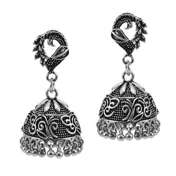Silver Jhumkas 1