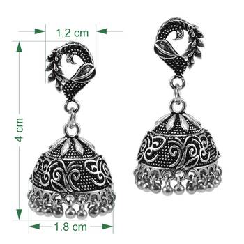 Silver Jhumkas 2