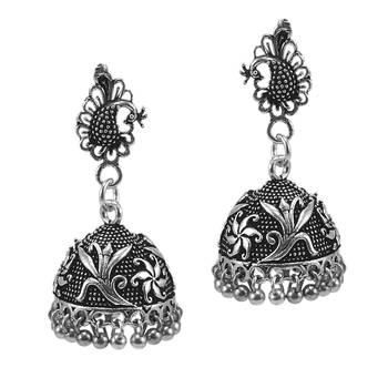 Silver Jhumkas 1