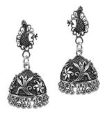 Silver Jhumkas