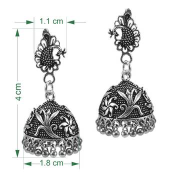 Silver Jhumkas 2