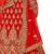 Red Embroidered Velvet Semi Stitched Lehenga