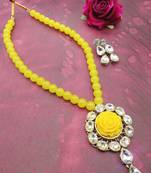 Yellow necklaces