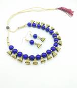 Blue necklaces