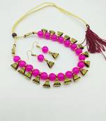 Pink necklaces