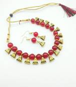 Red necklaces