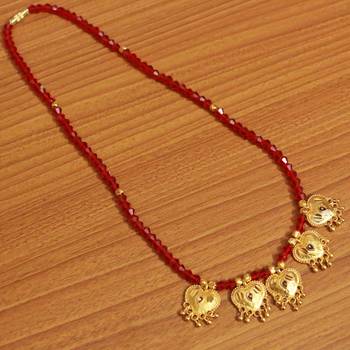 Red Crystal Mangalsutra 1