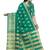 Blissta Rama Art Silk Jacquard & Zari Butta Woven Saree With Running Blouse