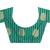 Blissta Rama Art Silk Jacquard & Zari Butta Woven Saree With Running Blouse