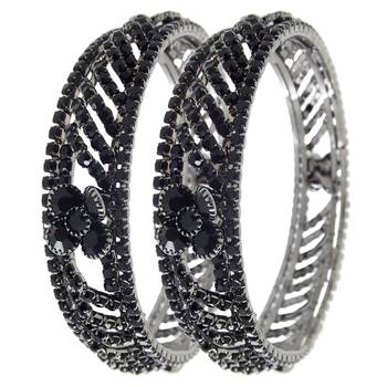 Black bangles-and-bracelets 1
