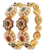 Gold bangles-and-bracelets