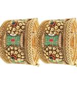 Gold bangles-and-bracelets