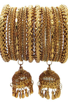  Gold bangles-and-bracelets