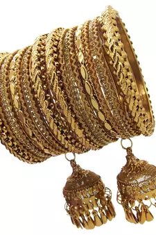  Gold bangles-and-bracelets