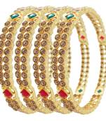 Gold bangles-and-bracelets