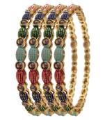 Gold bangles-and-bracelets