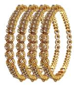 Gold bangles-and-bracelets
