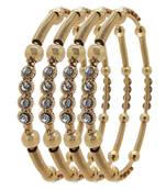 Gold bangles-and-bracelets