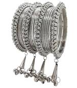 Silver bangles-and-bracelets