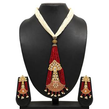 Maroon necklace-sets 2