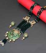 Green necklace-sets