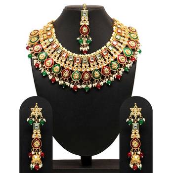 Maroon necklace-sets 2