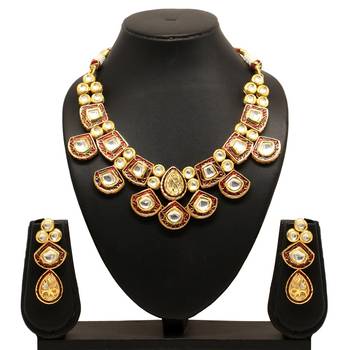 Maroon Necklace Sets 2