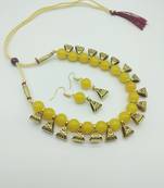 Yellow necklaces