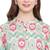 Green printed cotton ethnic-kurtis