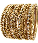 Gold bangles-and-bracelets