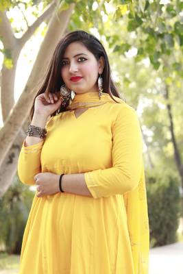 Women's RAYON Kurta pant set with heavy Designer Duppata 2