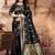 Black Woven Art Silk Saree With Blouse