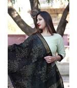 women's long  Cotton  Kurti pillazo with Designer banarsi Duppata