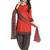 Blue Printed Crepe Salwar