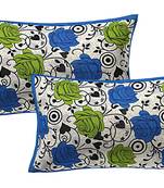 100% Cotton Printed Pillow Cover Set(2 Pieces)-27"x17"