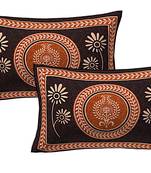 100% Cotton Printed Pillow Cover Set(2 Pieces)-27"x17"