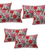 100% Cotton Printed Pillow Covers 3 Sets (6 Pieces)-17"x27"