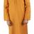 Orange plain linen men-kurtas