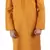Orange plain linen men-kurtas